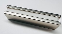 2″ x 1/2″ x 1/8″ Rare Earth Neodymium Bar Block Magnets N42 MGOe Lot of 2 Each