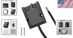 Latching 2-Pin Toggle Switch – 12V 30A for Reliable Outdoor Electrical Control