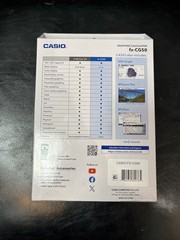 Casio PRIZM High-Resolution Python 3D Color Graphing Calculator Black (FX-CG50)