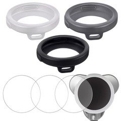 Stethoscope Protection Kit Compatible with EKO Core 500, 3 2.5D Tempered Glas…