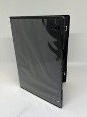 10 PCS NEW SLIM 7MM SINGLE DVD CASE, BLACK, WITH SLEEVE, S7M-AMR, MADE IN US
