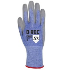 MAGID D-ROC GPD267 ANSI A3 Cut Resistant Touchscreen Gloves 12 Pairs Size S