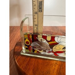 Glass Art Chef Business Card Holder Joan Baker Designs