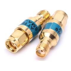 Golden 2W SMA JK Male to Female RF Coaxial Attenuator 6GHz 50ohm 15dB Connector