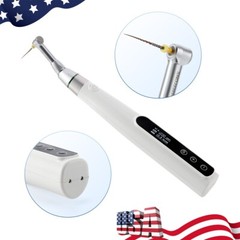 AZDENT Dental Cordless LED Endo Motor 16:1 Contra Angle Root Canal Treatment