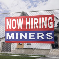 Now Hiring Miners 13 oz Heavy Duty Vinyl Banner Jobs Available Help Wanted Sign