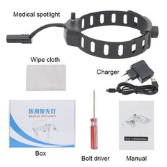 5W Dental Medical ENT Surgical Adjusted LED Headlamp Head Light Band Headheld