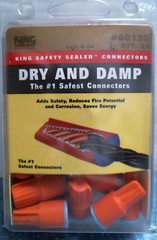 King Dry And Damp Safety Sealed Connectors 25 pk. (60120) FS