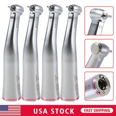 1-4 Pcs Dental 1:5 LED Contra Angle Fiber Optic Handpiece Fit KaV NSK Motor