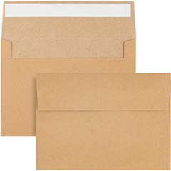 50 Pack Kraft Envelopes 4 X 6 Inch Brown Envelopes,A4 Envelopes, Card Envelopes,