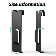 30 Pcs Gridwall Utility Notch Hook Gridwall Picture Hanger Commercial Black Grid