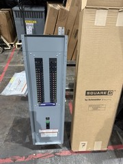 Square D 208Y/120V 100A 3PH Panelboard Loaded w/ GFCI Bolt-On Breakers-Panel #13