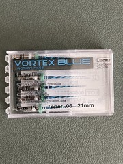Dentsply Tulsa Dental Vortex Blue .06 Taper rotary files 6/pk , 38 PACKS NEW!