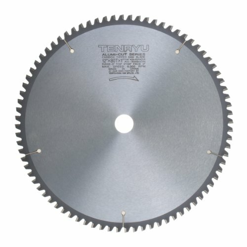 Tenryu AC-30580DN 12″ Carbide Tipped Saw Blade ( 80 Tooth TCG Grind – 1″ Arbor –