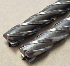3/4″ X 3/4″ X 4″ HANITA 1125 HSS END MILL LEAD 4.081, 4FL 6-1/4″ OAL | LOT OF 2