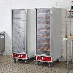 Full Size Insulated Heated Holding Cabinet with Clear Door – 120V