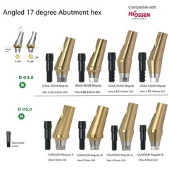US Hiossen Dental Straight Locator Healing Cap Abutment Regular Mini ET Platform