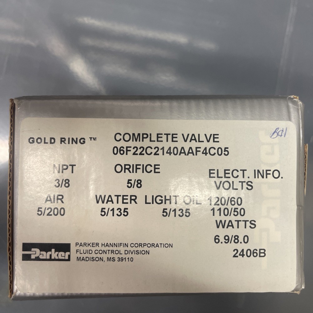 Parker 08F22c2140aaf4c05 Parker 2-Way Normally Closed, General Purpose Solenoid