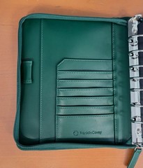 Classic Franklin Covey Woven Binder | Hunter Green | 1.5” Rings