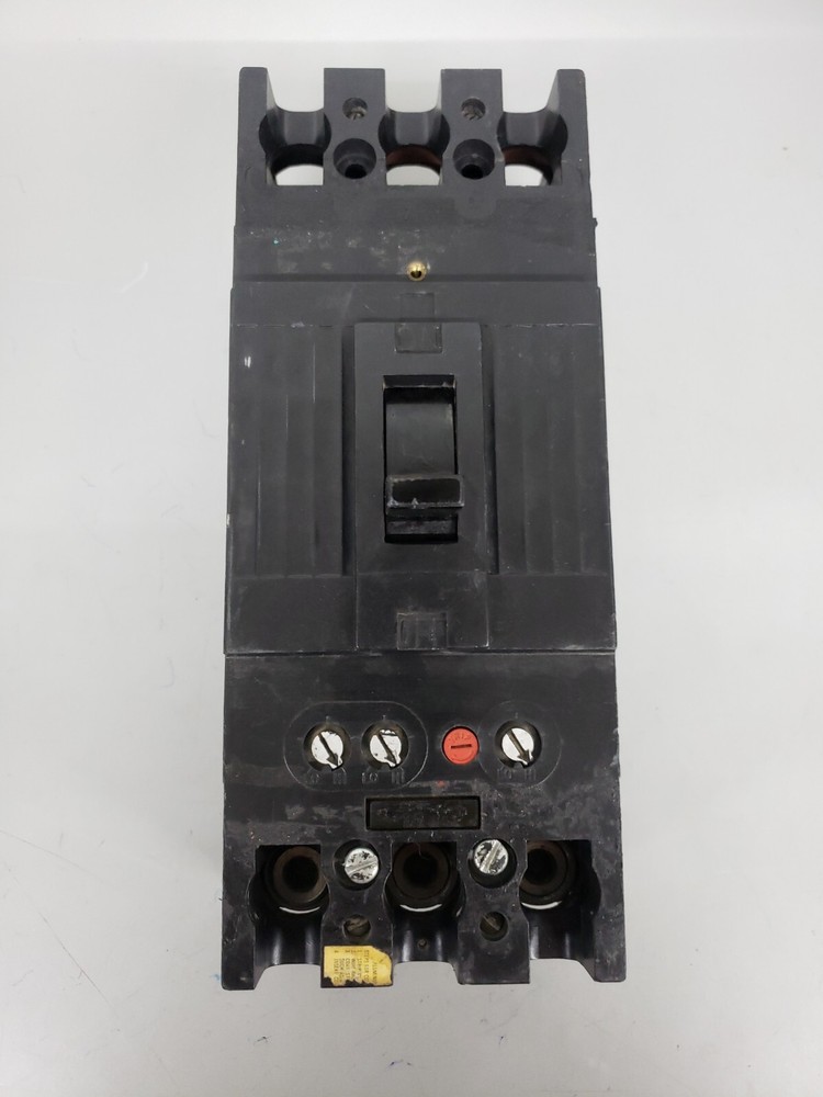 1- GENERAL ELECTRIC TFJ236200 Circuit Breaker 200 Amp FRAME 3 Pole 600V CHIPPED