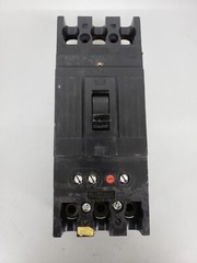 1- GENERAL ELECTRIC TFJ236200 Circuit Breaker 200 Amp FRAME 3 Pole 600V CHIPPED