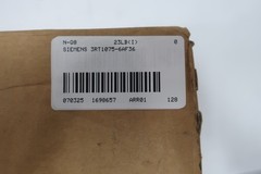 Siemens 3RT1075-6AF36 Ac Contactor 110-127v-ac 400a Amp 300hp