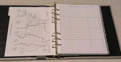 Hallmark Refillable Address Book Cream Color 5STZ1001 Undated Calendar
