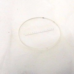 Edmund Scientific Co. Eye Lens Straight Line Scale 15mm Scale