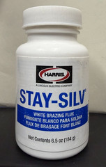Harris Stay-Silv Silver White Brazing Flux Paste for Hi Temperature 6.5 once