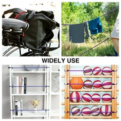 Bungee Cords Assorted Lengths 1048 Inch Outdoor Tie Down Elastic Straps 22 Pcs
