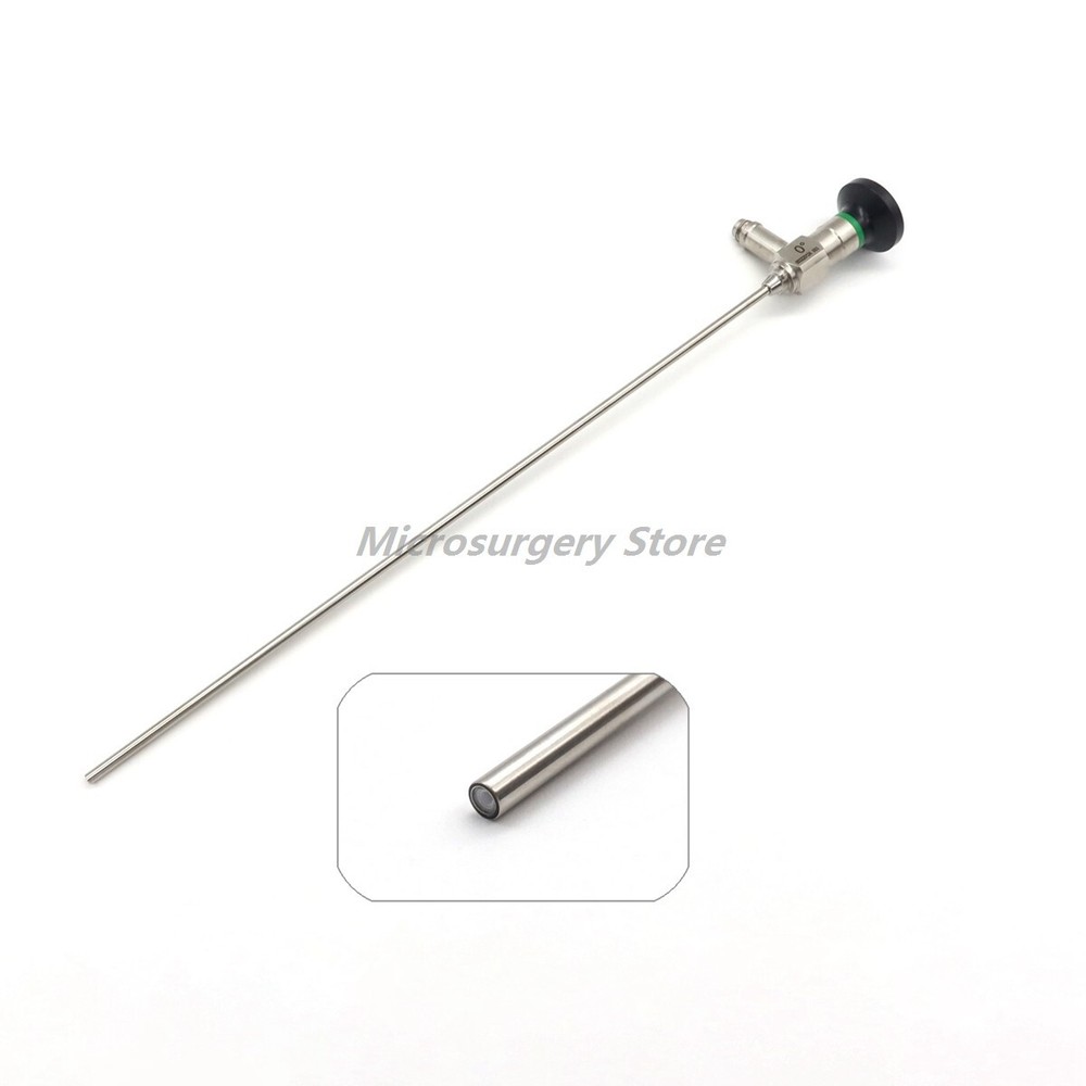 Rigid Endoscope Φ4 x 302 mm 0 degree Cystoscope fit for Storz light cable