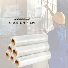 Pallet Wrap 18 in x 1200 ft 80 Gauge Stretch Film Shrink Wrap Ox Plastics