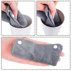 24PCS Hard Hat Accessories Terry Cloth Hard Hat Sweatband Reusable Snap on Sweat