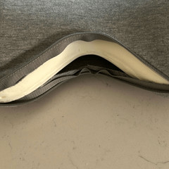 Cushion Lab Extra Dense Lumbar Pillow – Light Grey, NWOT Open box