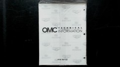 OMC Johnson Evinrude Service Manual Supplement P/N 787132 2000-2001