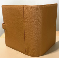Filofax Norfolk A5 Leather Organizer Almond Brown Day Planner 6 Ring 9.4″ x 8.5″