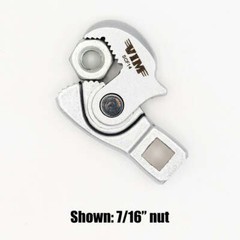VIM Tools SCF14 0.25 in. Drive Spring-Loaded Crowfoot Wrench, Silver