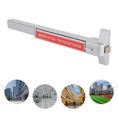 Commercial Door Push Bar Panic Exit Device Lock Fire Emergency Lock Heavy Duty