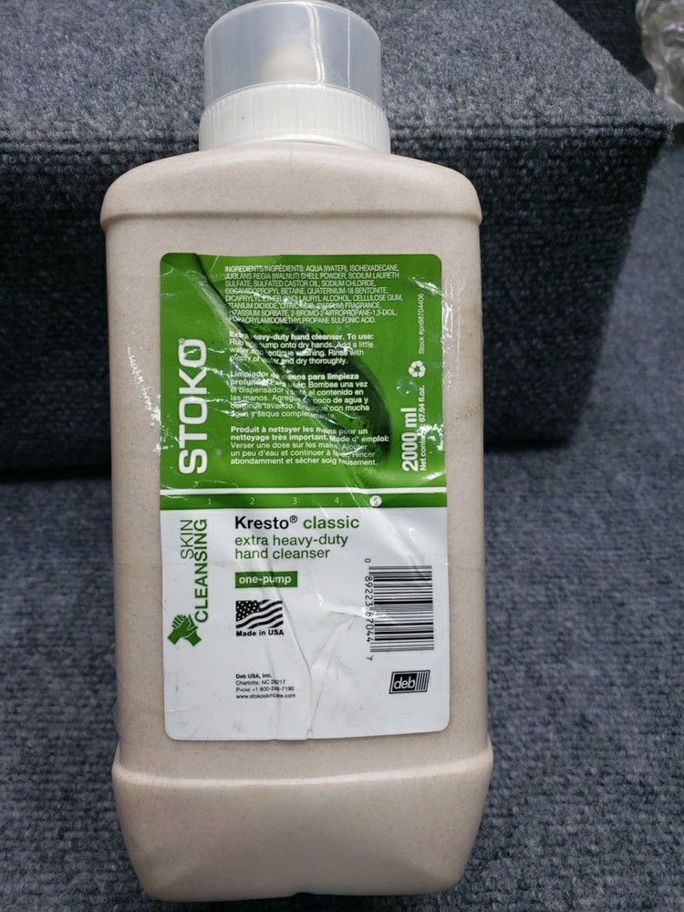 Stoko Kresto Classic Hand Cleaner (2000ml Softbottle)1 Bottle)READ DESCRIPTION!