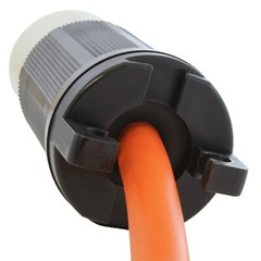 1.5FT 50A CS6365/SS2-50P Locking Plug to (3) NEMA 6-15/20 Tri-Outlets