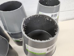 Lot of (5) Centrotherm Eco Systems InnoFlue ISVC0403 Velocity Cone 4″-3″