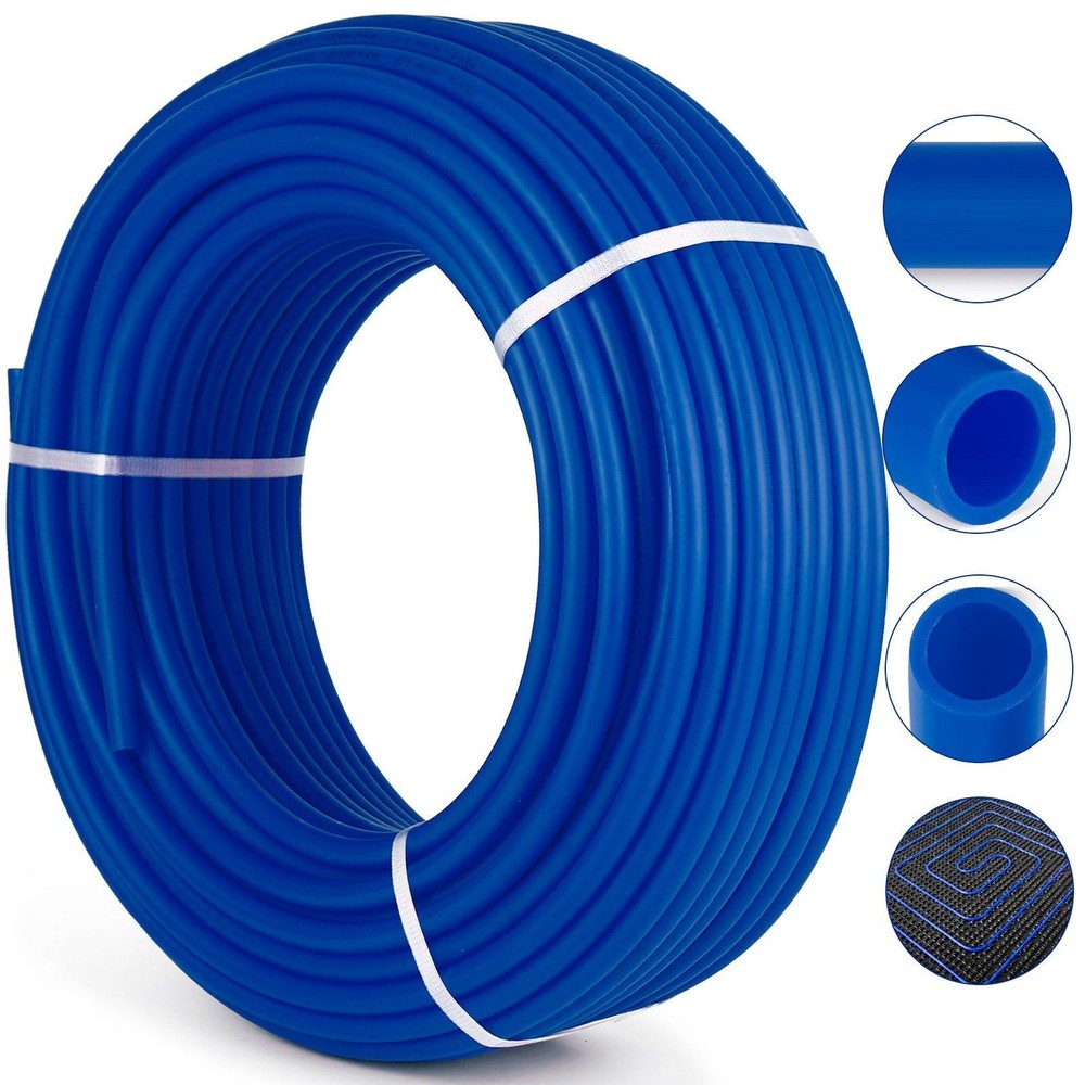 3/4″ PEX-B Non-Barrier Blue Tube 300ft NSF-Certified Potable Grade