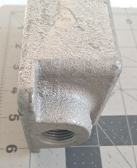 NEW Eaton Crouse‑Hinds FS1 ½″ Shallow Cast Device Box 2.34 lb Feraloy