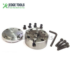 3″ Inches / 80 mm Rotary Table Tilting with 80 mm 4 Jaws Independent Chuck USA