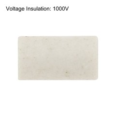 20pcs 3mm Dia Ceramic Tube Insulated Single Bore,6mm x 10mm