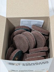 SA Quick-Change Disc: TSM, 2″ Dia, AO, Non-Woven Box of 50 7000046744
