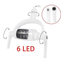Dental Induction Lamp LED Oral Operation Light For Dental Unit Chair 22mm/26mm