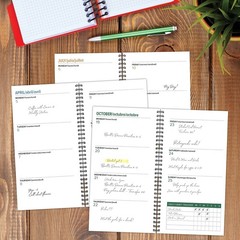 Starry Intentions AYr July 2026-June 2027 3.5″ x 6.5″ Softcover Weekly Planner