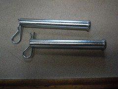 1/2 X 4 CLEVIS W/PINS Lot of 2 ~ Free Ship
