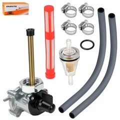 Fuel Valve Switch Petcock W/Lines + Fuel Filter For Honda VTX 1300 VTX1300 C/…